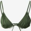 Public Desire Hauts De Bikinis Triangles Triangle Hauts De Bikini Femme Vert -Lumiere de Bikini Boutique 8930b5a88f8045c803400105e6a4fbd7