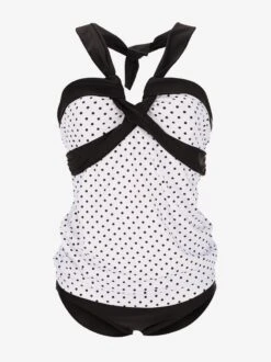 Tankinis Tankini AMELIE Femme Noir / Blanc