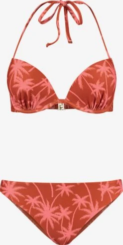 Shiwi Bikinis à Armatures Push-up Bikini LUCA Femme Marron Châtaigne / Noisette