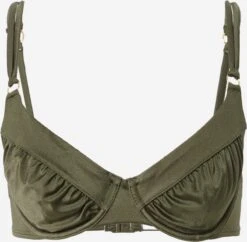 Hunkemöller Hauts De Bikinis Avec Armatures Soutien-gorge Invisible Hauts De Bikini Crete Femme Olive