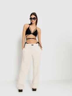 Hauts De Bikinis Triangles Triangle Hauts De Bikini Gina Femme Noir -Lumiere de Bikini Boutique 8f79ef67951fc7b018333889b87c9363