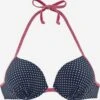 S.Oliver Hauts De Bikinis Avec Armatures Push-up Hauts De Bikini Avni Femme Bleu Marine -Lumiere de Bikini Boutique 90f7471105bb6a42130d94a6e4c7cf67
