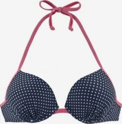 S.Oliver Hauts De Bikinis Avec Armatures Push-up Hauts De Bikini Avni Femme Bleu Marine