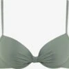 S.Oliver Hauts De Bikinis Avec Armatures Push-up Hauts De Bikini Spain Femme Olive -Lumiere de Bikini Boutique 97030317f090ec0de7c7e6970d2e7359