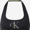 Calvin Klein Swimwear Hauts De Bikinis Bustiers Bustier Hauts De Bikini Femme Noir