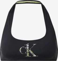 Calvin Klein Swimwear Hauts De Bikinis Bustiers Bustier Hauts De Bikini Femme Noir