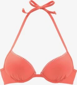 Sunseeker Hauts De Bikinis Avec Armatures Push-up Hauts De Bikini Dainty Femme Rose