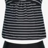 Ulla Popken Tankinis Tankini Femme Bleu Marine