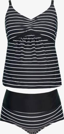 Ulla Popken Tankinis Tankini Femme Bleu Marine