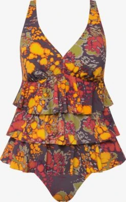 Ulla Popken Tankinis Soutien-gorge Invisible Tankini Femme Mélange De Couleurs