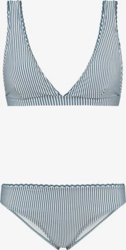 Shiwi Grands Bonnets Soutien-gorge Invisible Bikini Amy Femme Bleu Marine