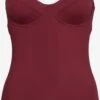 Calvin Klein Swimwear Maillots De Bain Une Pièce Maillot De Bain Femme Rouge Rouille -Lumiere de Bikini Boutique 9d86736bdb92d2de4545c6bf8b3d5db4