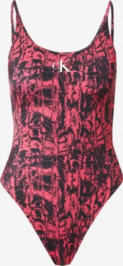 Calvin Klein Swimwear Maillots De Bain Une Pièce Maillot De Bain Femme Rose