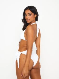 Bas De Bikinis Bas De Bikini Boujee Femme Blanc -Lumiere de Bikini Boutique 9ddf85788fcf8ca2fc9bc96a018df855
