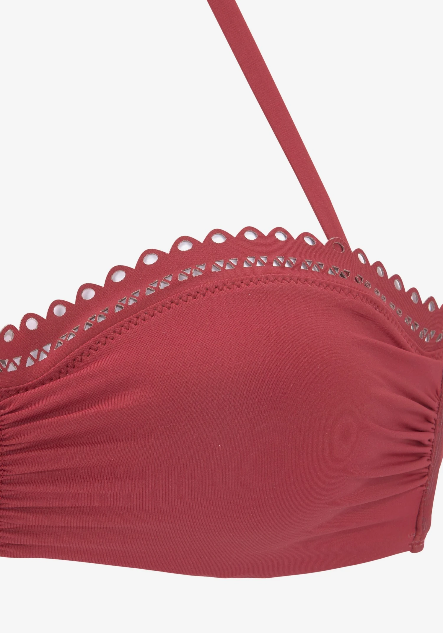 S.Oliver Hauts De Bikinis Bandeaux Bandeau Hauts De Bikini Femme Rouge Sang 5 S.Oliver Hauts De Bikinis Bandeaux Bandeau Hauts De Bikini Femme Rouge Sang – Image 3
