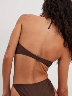 NA-KD Hauts De Bikinis Bandeaux Bandeau Hauts De Bikini Femme Marron -Lumiere de Bikini Boutique 9eb33732ec9b79b0e11c9e8dabafa4f6