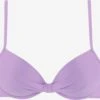 S.Oliver Hauts De Bikinis Avec Armatures Push-up Hauts De Bikini Spain Femme Violet Clair -Lumiere de Bikini Boutique a1b748c727545cbb2f86a055c0de0877
