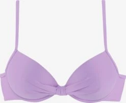 S.Oliver Hauts De Bikinis Avec Armatures Push-up Hauts De Bikini Spain Femme Violet Clair
