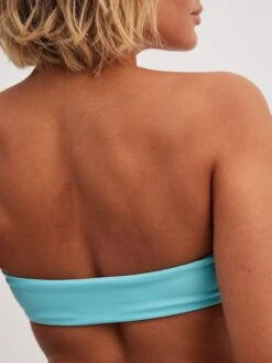 NA-KD Hauts De Bikinis Bandeaux Bandeau Hauts De Bikini Femme Bleu Clair -Lumiere de Bikini Boutique a282315a008bfaaa2d5f24e84f6bd34a