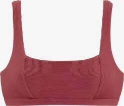 Sunseeker Grands Bonnets Soutien-gorge Invisible Hauts De Bikini Femme Rouge Pastel