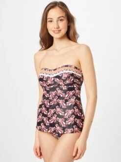 LingaDore Tankinis Bandeau Haut De Tankini Femme Mélange De Couleurs -Lumiere de Bikini Boutique a53098a49b82ac8cbbd4be7866993686