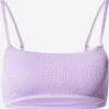 Becksöndergaard Hauts De Bikinis Bustiers Bustier Hauts De Bikini Audny Ezra Femme Violet