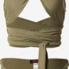 Grands Bonnets Col Haut Bikini Femme Kaki -Lumiere de Bikini Boutique a6d8964c071c1cdd84450bd0bebdc1cc