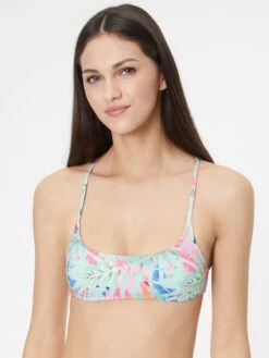 Pepe Jeans Hauts De Bikinis Bustiers Bustier Hauts De Bikini BONNIE Femme Rose Clair -Lumiere de Bikini Boutique a8638a7c229284ef17415fb3c0715079