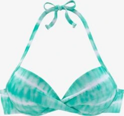 S.Oliver Hauts De Bikinis Push-up Push-up Hauts De Bikini Femme Bleu