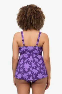 Ulla Popken Tankinis Bustier Tankini Femme Bleu Violet -Lumiere de Bikini Boutique acde9c389b1b0fc8ecea814870a96c80