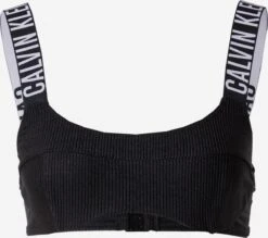 Calvin Klein Swimwear Hauts De Bikinis Avec Armatures Bustier Hauts De Bikini Intense Power Femme Noir