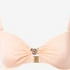 Hauts De Bikinis Bandeaux Bandeau Hauts De Bikini Vivian Femme Pêche -Lumiere de Bikini Boutique b04339ece43c897752240754e6e2fd65