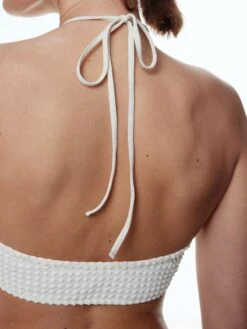 EDITED Hauts De Bikinis Triangles Triangle Hauts De Bikini Heide Femme Blanc -Lumiere de Bikini Boutique b08ac94f38e410c7b8229c56333ecefe