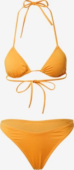 Grands Bonnets Triangle Bikini Lani Femme Orange