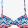 VENICE BEACH Hauts De Bikinis Avec Armatures Soutien-gorge Invisible Hauts De Bikini Face Femme Bleu -Lumiere de Bikini Boutique b2711a1e4572fa944372b7e6da8bcd49