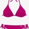 Buffalo Grands Bonnets Triangle Bikini Femme Fuchsia -Lumiere de Bikini Boutique b5201365984a825c34e50d632063ad5b