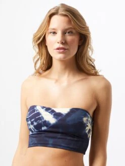 ETAM Hauts De Bikinis Bustiers Bustier Hauts De Bikini DARLA Femme Bleu -Lumiere de Bikini Boutique b6b97af1190feec2f6398c421c77e599