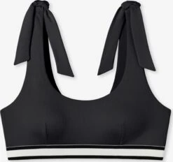 Schiesser Hauts De Bikinis Bustiers Bustier Hauts De Bikini Aqua Californian Dream Femme Noir