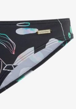 Sunseeker Bas De Bikinis Bas De Bikini Leaves Femme Noir -Lumiere de Bikini Boutique b82ec1900e11be50a6d1677ff95ca5ad