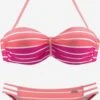 VENICE BEACH Bikinis Bandeaux Bandeau Bikini Femme Rose -Lumiere de Bikini Boutique b95771902cb2768e8d1806f123934ba5