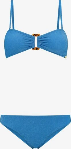 Shiwi Bikinis Bandeaux Bandeau Bikini ZOE Femme Bleu