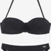 Buffalo Bikinis à Armatures Bandeau Bikini Femme Noir -Lumiere de Bikini Boutique bbdc0912078dd2504563517bfb9822de