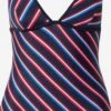 Maillots De Bain Une Pièce Triangle Maillot De Bain Femme Mélange De Couleurs -Lumiere de Bikini Boutique be4d3521f6ca384260eb022e1cf135b4