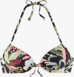 S.Oliver Hauts De Bikinis Push-up Push-up Hauts De Bikini Femme Vert