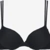 Sunseeker Hauts De Bikinis Avec Armatures Push-up Hauts De Bikini Fancy Femme Noir