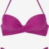 S.Oliver Bikinis Push-up Push-up Bikini Femme Fuchsia