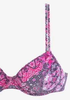 Buffalo Hauts De Bikinis Avec Armatures Soutien-gorge Invisible Hauts De Bikini Femme Aubergine / Rose -Lumiere de Bikini Boutique ca914b13e028fc772e39299603141c38
