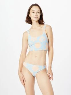 Roxy Grands Bonnets Soutien-gorge Invisible Hauts De Bikini Femme Bleu Clair -Lumiere de Bikini Boutique ca973219c1a66d753a15d44d9a1165a1