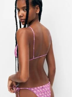 PULL & BEAR Hauts De Bikinis Triangles Triangle Hauts De Bikini Femme Rose -Lumiere de Bikini Boutique cae07481c9921d9b7538edc9159acd1d