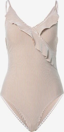 Becksöndergaard Maillots De Bain Une Pièce Triangle Maillot De Bain Femme Marron